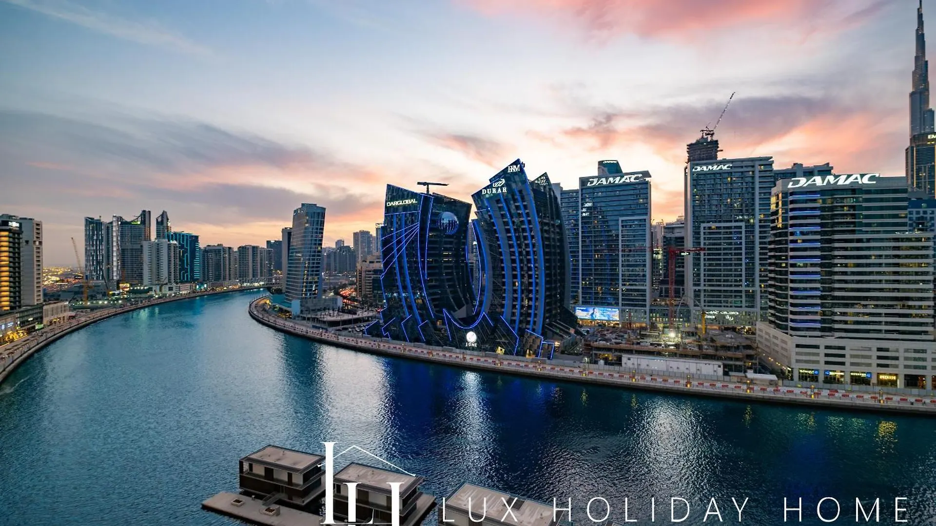 Lux The Modern Binghatti Canal Suite 2 Дубай ОАЭ