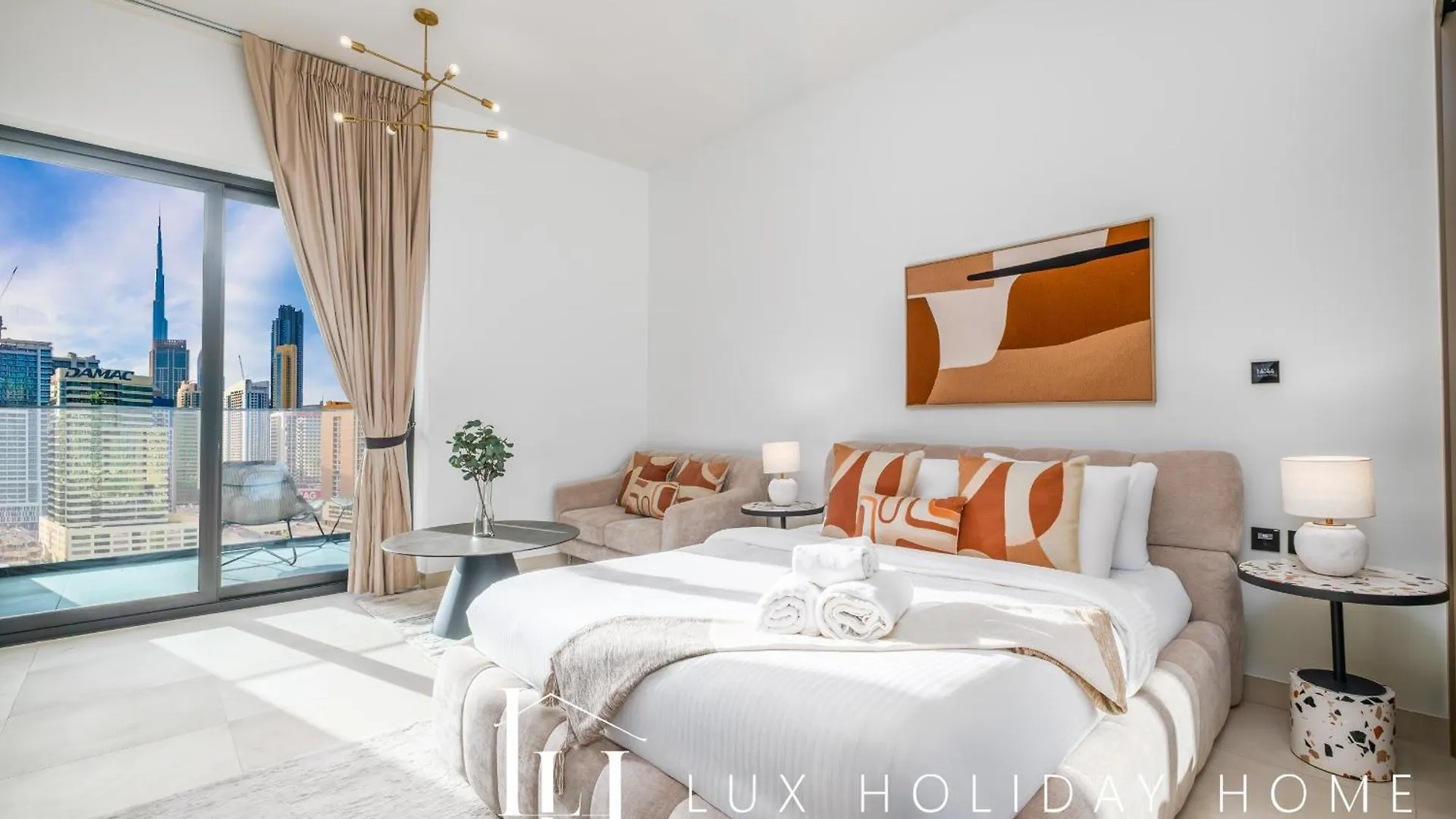Lux The Modern Binghatti Canal Suite 2 Дубай Апартаменты