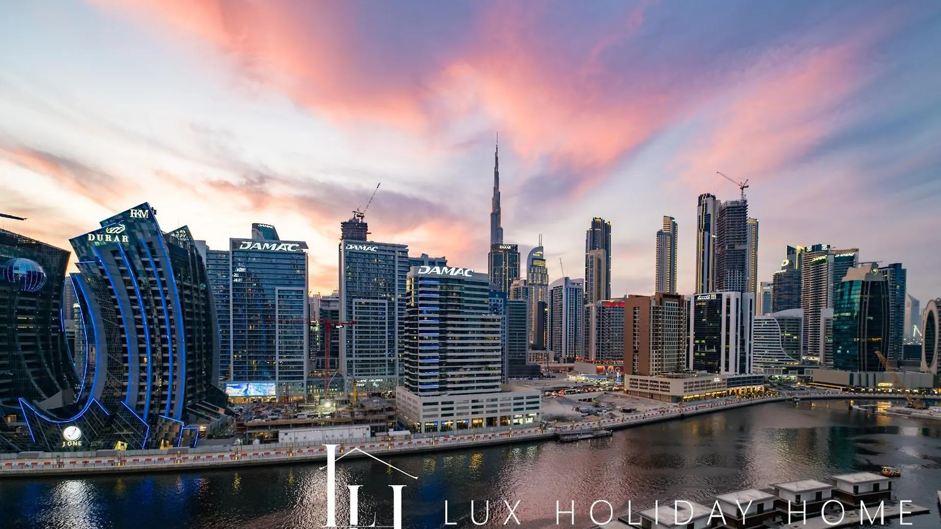Апартаменты Lux The Modern Binghatti Canal Suite 2 Дубай