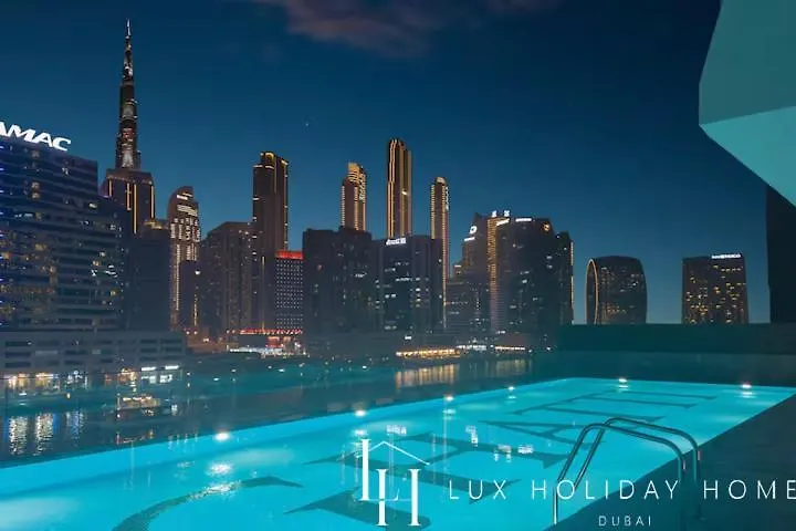 Lux The Modern Binghatti Canal Suite 2 Dubai Apartment